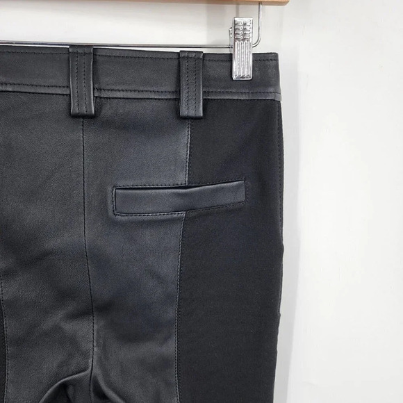 A.L.C. Devin Skinny Lamb Leather Pants in Black Women's Size 2 NWT $795 - Picture 6 of 12